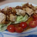 El cooksnap de CassiusColucci cuando hizo Pechuga de pollo con cebolla marinada en salsa de soja.