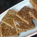 વિદ્યા હલવાવાલા's cooksnap of when they made તલ ની ચીકી (Til Chikki Recipe In Gujarati).