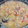 El cooksnap de moni3262 cuando hizo Paella de Marisco en Essen 🥘🦐🦞.