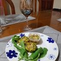 El cooksnap de silvia stela Ferreyra cuando hizo Canastita sin masa de espinaca choclo y zanahoria light! Fácil!.