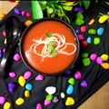 Sneha Patel's cooksnap of when they made ટોમેટો ક્રીમી સુપ (Tomato Creamy Soup Recipe In Gujarati).