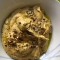 El cooksnap de Maribel cuando hizo Hummus al curry.