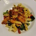 Veena Gupta का कुकस्नैप जब उन्होंने मसाला पास्ता (Masala Pasta recipe in hindi) बनाया था।