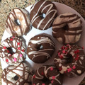 El cooksnap de Leto cuando hizo Donuts con chocolate sin gluten.
