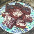 Cooksnap dari Destria Anggrastuti untuk resep Brownies Kukus Ala Ny. Liem