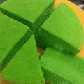 Cooksnap dari Ina Retno untuk resep Bolu pandan kukus lembut menul menul