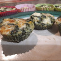 El cooksnap de Eileen Devereux cuando hizo Muffins de Espinaca y Queso SIN HARINA, SIN SAL.