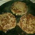 El cooksnap de Cecii Paulino cuando hizo Hamburguesas caseras.