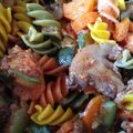 El cooksnap de Carmeta cuando hizo Pasta con salsa de verduras y tomate.