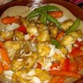 Nick dodge 's cooksnap of when they made Orange Chicken.
