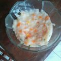 Cooksnap dari Amanah Desinta untuk resep bubur kentang dan udang + sup ikan kakap (13month)
