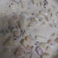 El cooksnap de Mónica Glz cuando hizo Ensalada de manzana.
