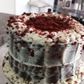 El cooksnap de danielalopez cuando hizo Torta Red Velvet.