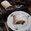 El cooksnap de nora medina nuñez cuando hizo Strudel de manzana.