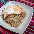 El cooksnap de Shirley cuando hizo Tallarines verdes al pesto.