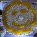 El cooksnap de Leticia cuando hizo Torta de duraznos.