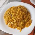 El cooksnap de Raquel cuando hizo Arroz integral meloso con marisco hecho en Mambo Cecotec.