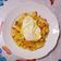 El cooksnap de ISA cuando hizo Cus-cús con pollo y huevo.
