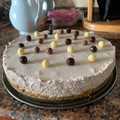 El cooksnap de Sara Piñeiro cuando hizo Tarta cheesecake kinder.
