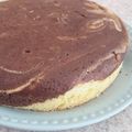 El cooksnap de Daniela cuando hizo Torta cebra chocolate con vainilla 😋.