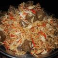 Apeksha sam का कुकस्नैप जब उन्होंने सोया पुलाव (Soya pulav recipe in Hindi) बनाया था।