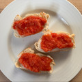 El cooksnap de Maite cuando hizo Tostadas con tomate.