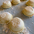 El cooksnap de Milagros Díaz cuando hizo Sorrentinos Jamón y Muzzarella o Queso - Masa y Relleno.