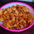 Cooksnap dari Santi untuk resep Keripik Singkong Balado