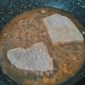 El cooksnap de Nuria Gonzalez cuando hizo Atún en salsa de vino blanco y miel.