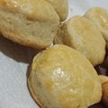 El cooksnap de Virginia cuando hizo Scones de queso.