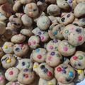 Cooksnap dari Ummi Khalsum untuk resep Rainbow Chocochips Cookies