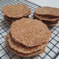 陳韋倫 的 芝麻薄脆餅乾 cooksnap