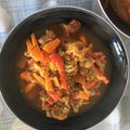 El cooksnap de María Alicia cuando hizo Carne en posta guisada.