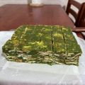 Cooksnap Mohd Najmi semasa beliau membuat Kek Batik Pandan Gula Melaka.