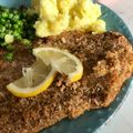 Cooksnap από Sitronella στη συνταγή Σνίτσελ χοιρινό στο φούρνο... 🍽️🍷