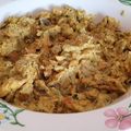 El cooksnap de Chente Gil cuando hizo Tiritas de pollo al curry.