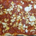 El cooksnap de Lucía Fernández cuando hizo Pizza de la tía -sin levadura.
