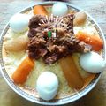 Cooksnap de أم إلياس🇩🇿🇩🇿 sur la recette Couscous agneau et légumes 🍴
