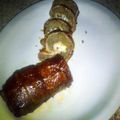 shannalee83's cooksnap of when they made Flora's Bacon Cheeseburger Log.