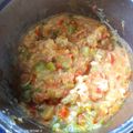 El cooksnap de Alejandrina Ospina cuando hizo Guiso de chayote / guatila /yota o papa de pobre..🥘.