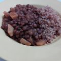 El cooksnap de Shirley cuando hizo Quinoa con lentejas.