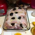El cooksnap de Maricarmen Meza cuando hizo Pierna de cerdo al horno.