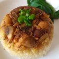 Cooksnap dari Elara untuk resep Nasi Tim Ayam Jamur
