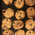 El cooksnap de yantal cuando hizo Galletas crujientes de avena, pasas, nueces y manzana.