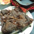 Cooksnap nurul hussna semasa beliau membuat Puding Roti Coklat.