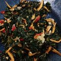 Cooksnap dari uChie saja untuk resep Tumis daun pepaya jepang teri jengki