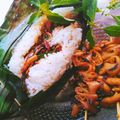 Cooksnap dari Aiiu ShepTi untuk resep Nasi Uduk Bakar Teri Jengki(#pr_masakanbungkusdaun)