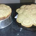 El cooksnap de Enzo&Brenda cuando hizo Torta 80 golpes.