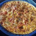 El cooksnap de Juana Koczy cuando hizo Tarta caprese.