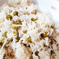 Anousha Qureshi's cooksnap of when they made Matar Chawal.